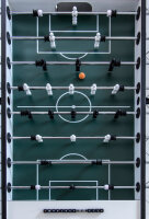 Profi Kickertisch Tischkicker "Meisterkicker" in weiß