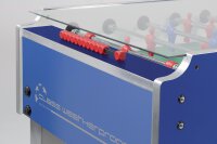 Profi Kickertisch Tischkicker Garlando Master Class OUTDOOR mit Glasabdeckung