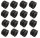 SET 16x Kicker Kickertisch Gummipuffer für 16 mm Stangen