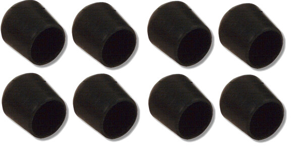 8x Kicker Kickertisch Schutzkappe PVC für 16 mm Stangen