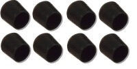 8x Kicker Kickertisch Schutzkappe PVC für 16 mm Stangen