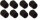 8x Kicker Kickertisch Schutzkappe PVC für 16 mm Stangen