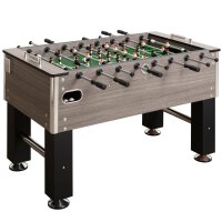 Tischkicker Profi Soccer Deluxe in Eiche-Grau