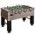 Tischkicker Profi Soccer Deluxe in Eiche-Grau
