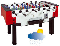 Outdoor Tischkicker Kickertisch Storm F-3 mit...