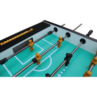 Charlsten Company Tischkicker Kickertisch Indoor Schwarz - Robuste Ausführung
