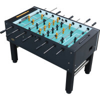 Charlsten Company Tischkicker Kickertisch Indoor Schwarz - Robuste Ausführung